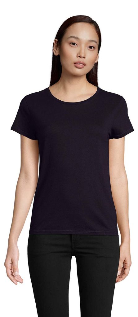 SOLS - "Pioneer" T-Shirt für Damen LT2447 (L) (Dunkelblau)