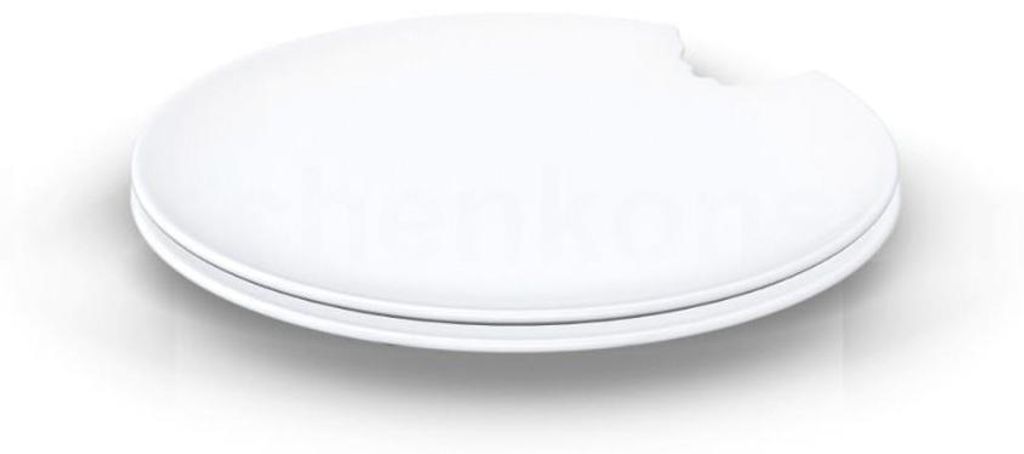 Fiftyeight Kuchenteller mit Biss 2er Set 20 cm weiß Produktbild 