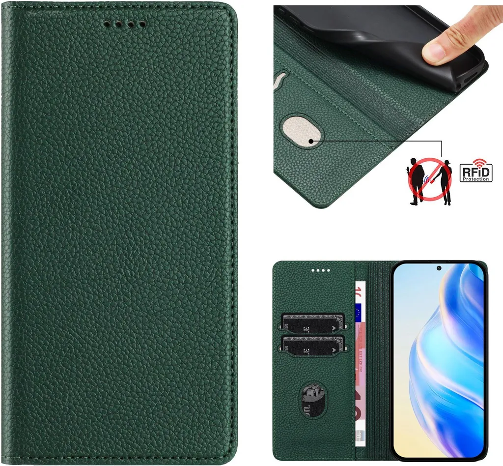 Mo-Beauty Cover per Xiaomi mi 11T / 11T Pro, Premium Pelle PU Flip Libro Custodia con [Slot Schede] [Supporto Stand] [Magnetica Chiusura] Cover per Xiaomi 11T Pro - Blu