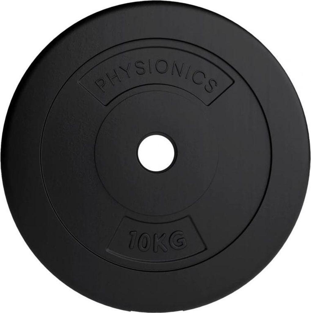 Physionics Zestaw obciążeń 2 x 10 kg, 31 mm Zdjęcie produktu 