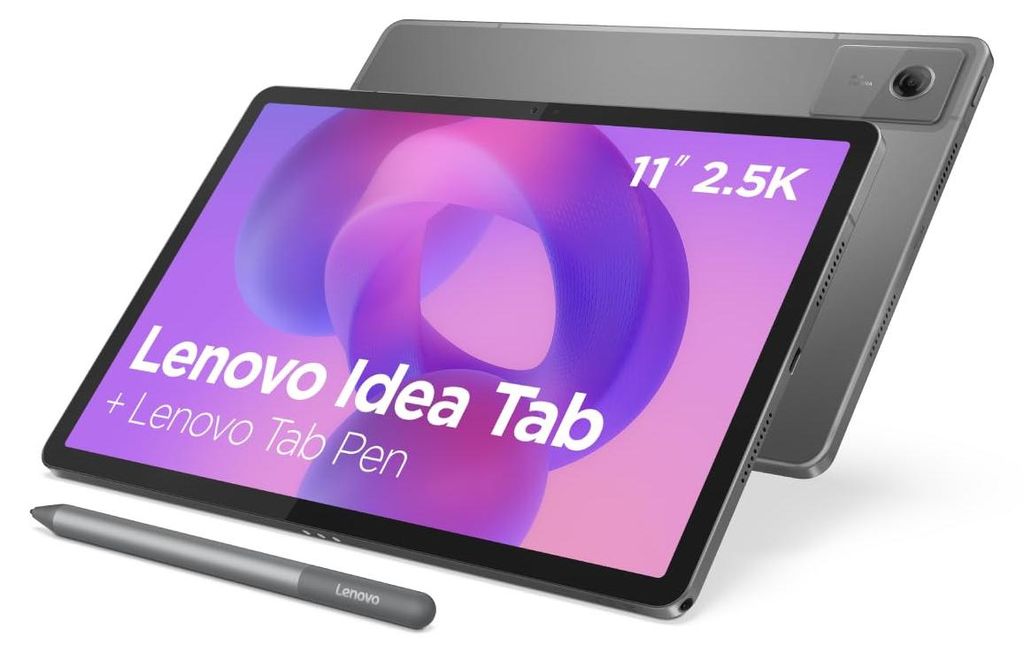 Lenovo IdeaTab Tablet 11" 2,5K 90 Hz MediaTek Dimensity 6300 8 GB RAM 128 GB Android 15 WLAN Grau