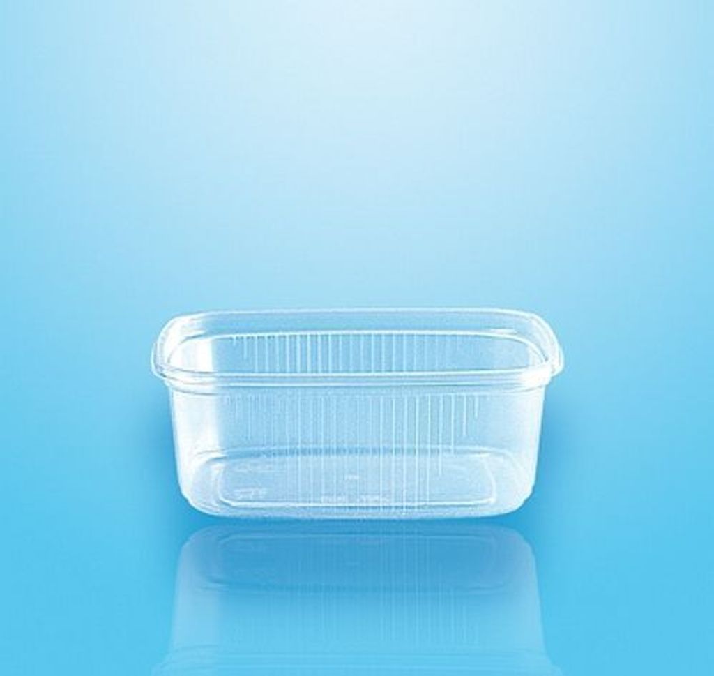 100 tradingbay24 Verpackungsbecher, PP eckig 200 ml 3,9 cm Produktbild 