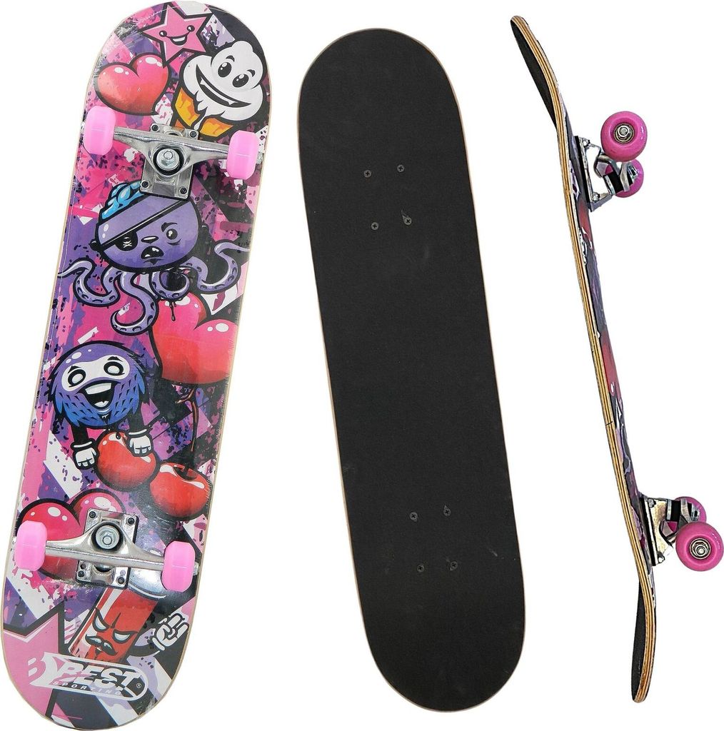 Miglior grafica per skateboard sportivo, ABEC 3, carico Immagine del prodotto 