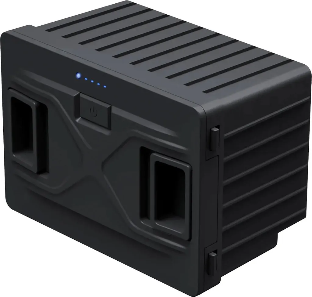 Glacière électrique portable à batterie - Réfrigérateur auto noir 12V