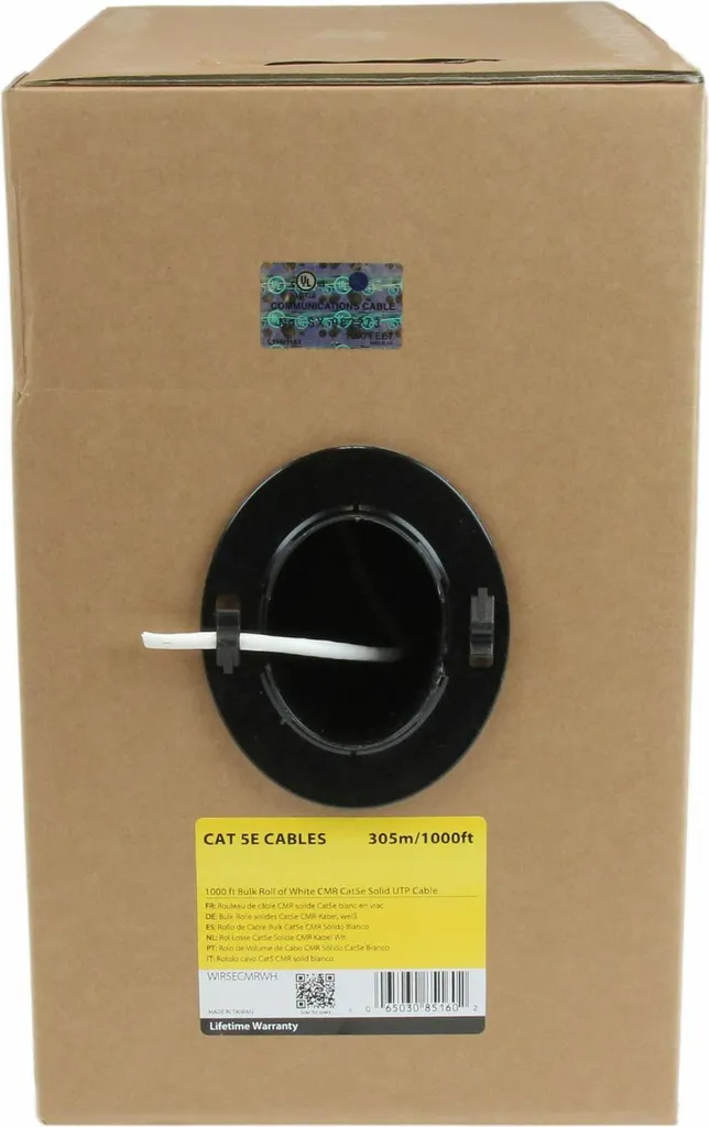 StarTech.com Câble Réseau Cat5e UTP CMR Plein Fil Gaine Riser 304m - 3
