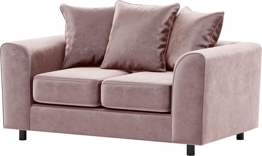 Zweisitzer-Sofa Dillon Velvet-Kronos 27-Schaumstoff