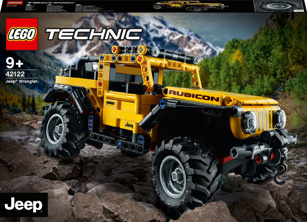 LEGO 42122 Technic Jeep Wrangler, 4x4-Spielzeugauto Produktbild 11