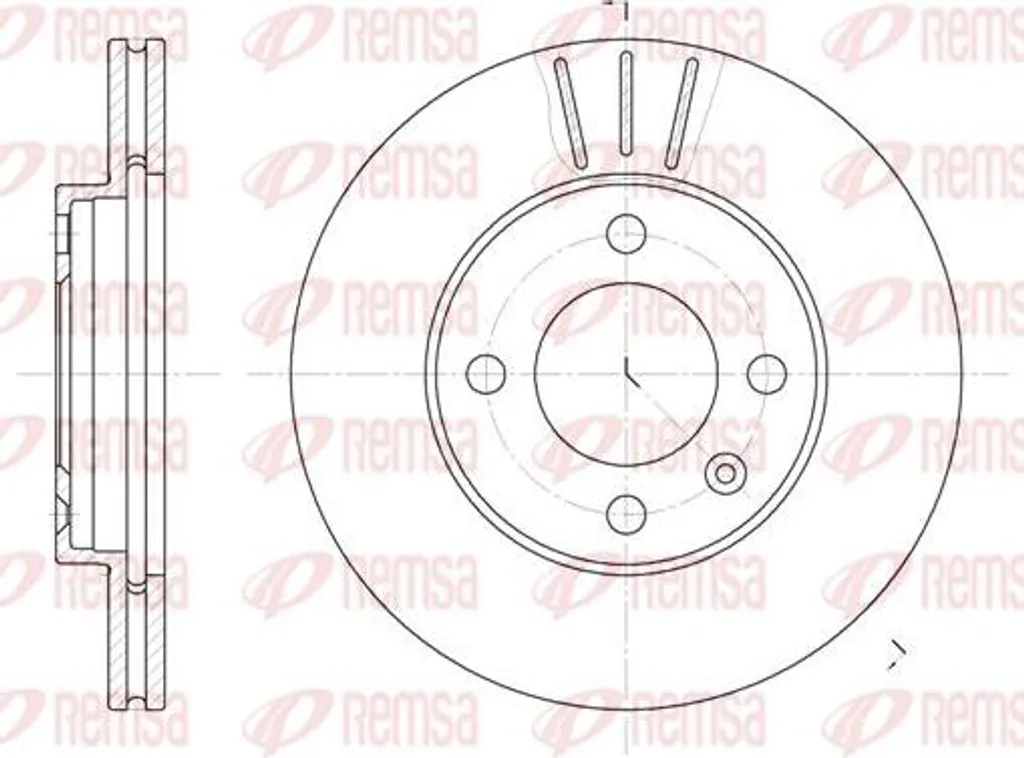 Disque de frein anti-vibration OE 321615301C pour éliminer les bruits