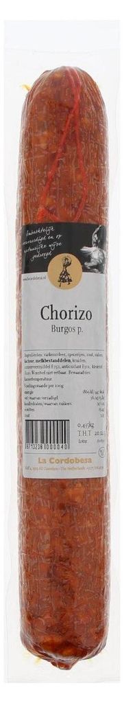 La Cordobesa Chorizo Burgos 435 g – Tradičné pikantné Obrázok produktu 