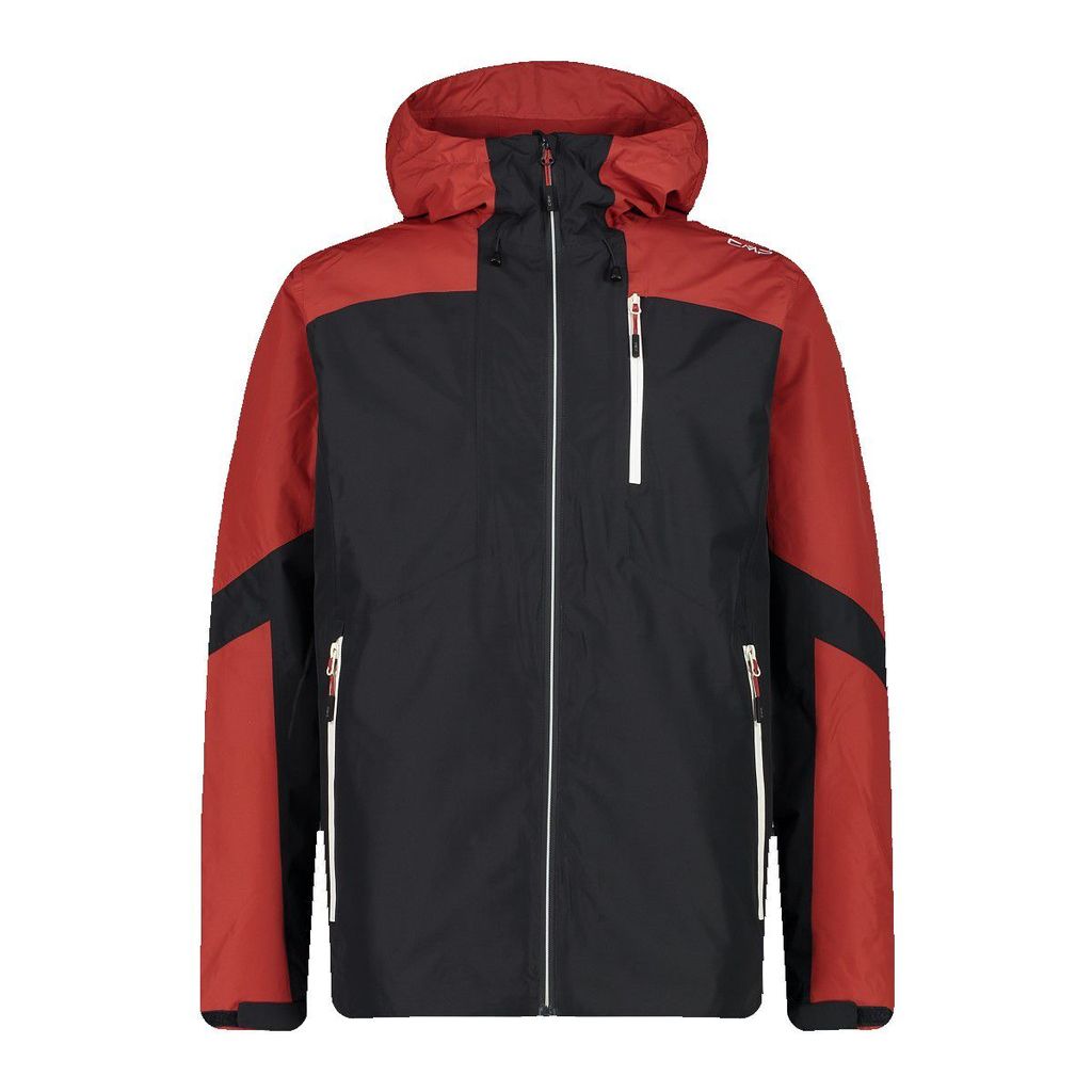 Cmp Man Jacket Fix Hood Antracite-Rust Antracite-Rust 56