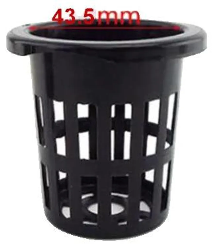 Pots de fleurs pour enfants NEIN.45 noir 55 mm hydroponique sans terre