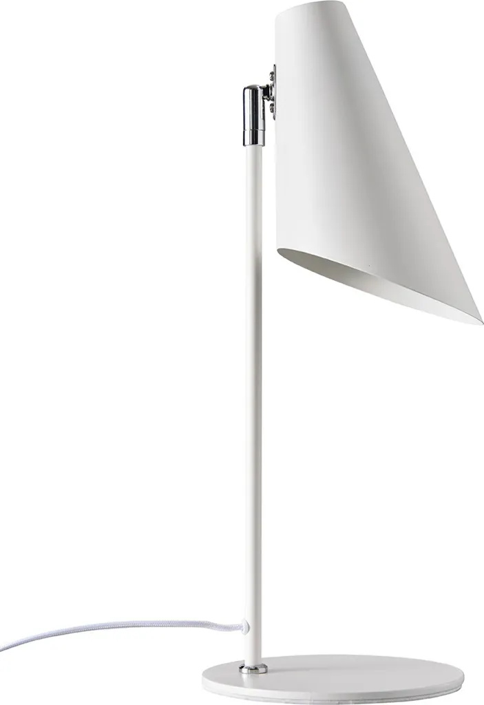 Lampe de Bureau Dyberg Larsen Cale en Métal Blanc pour l'Apprentissage