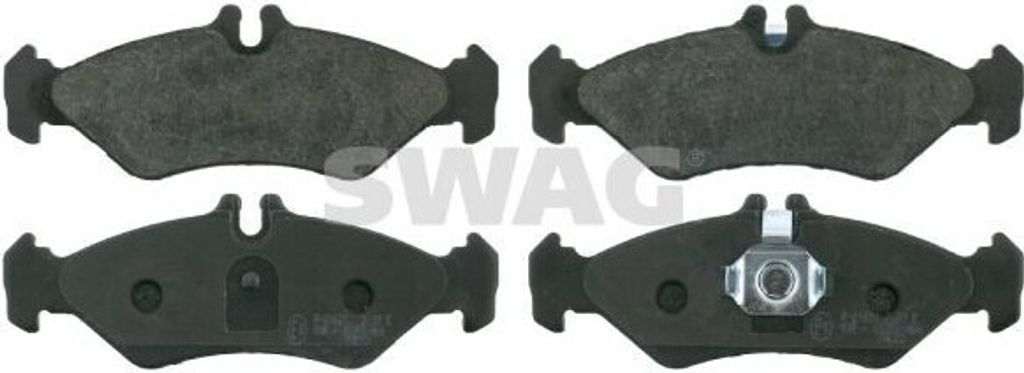 SWAG Bremsbeläge Satz Hinten Bremsklötze für VW LT 28-46 II Kastenwagen (2DA, 2DD, 2DH) 10 91 6162