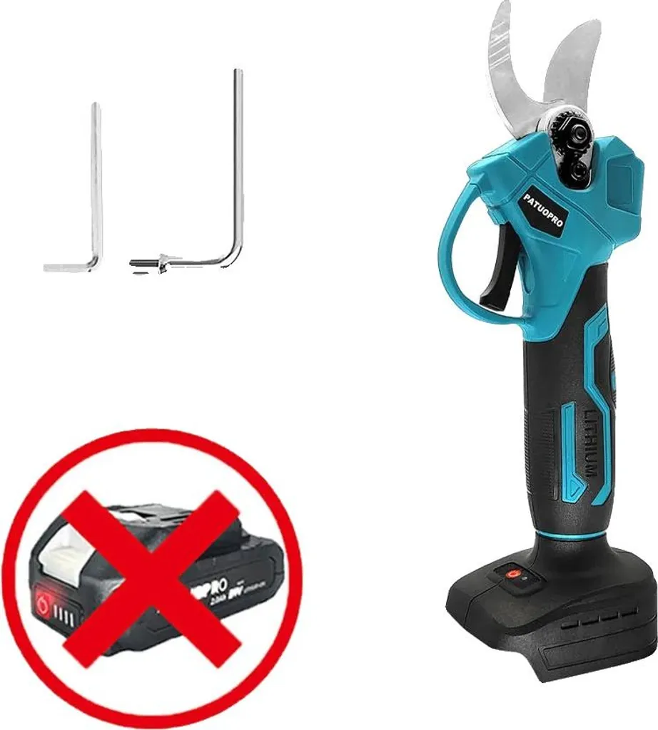Tronçonneuse d'élagage électrique sans fil à moteur brushless robuste