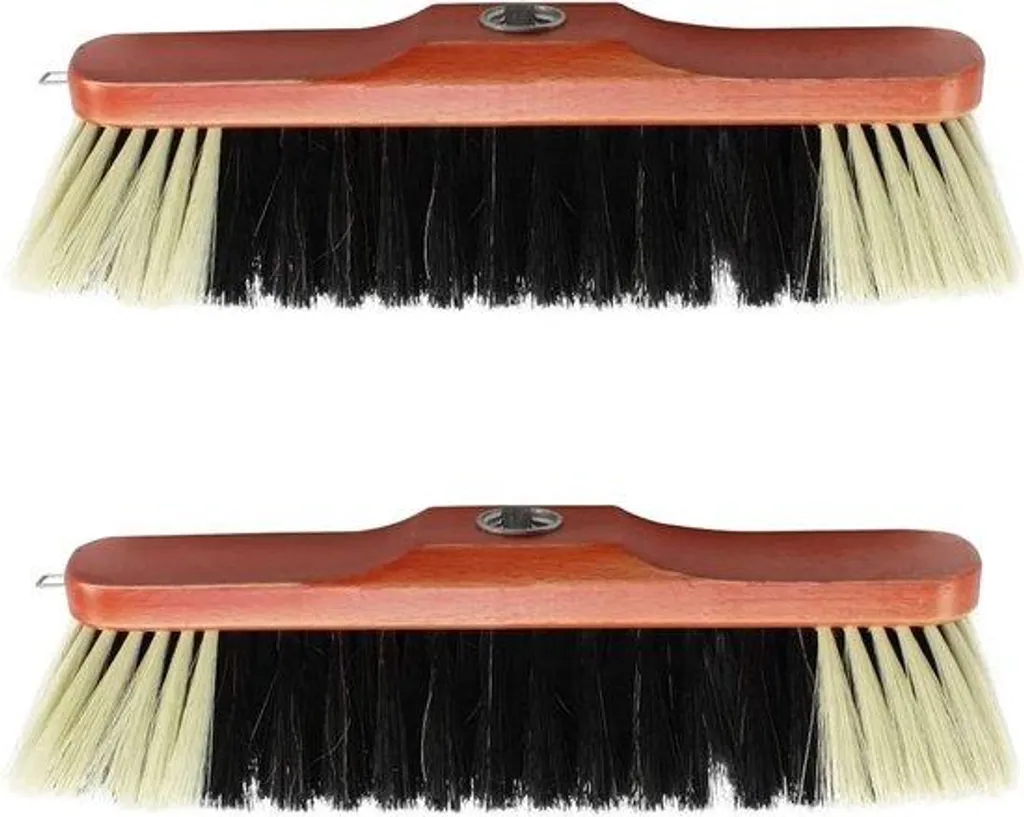 Balai de Chambre Traditionnel en Crin Naturel et Bois de Hêtre 30cm
