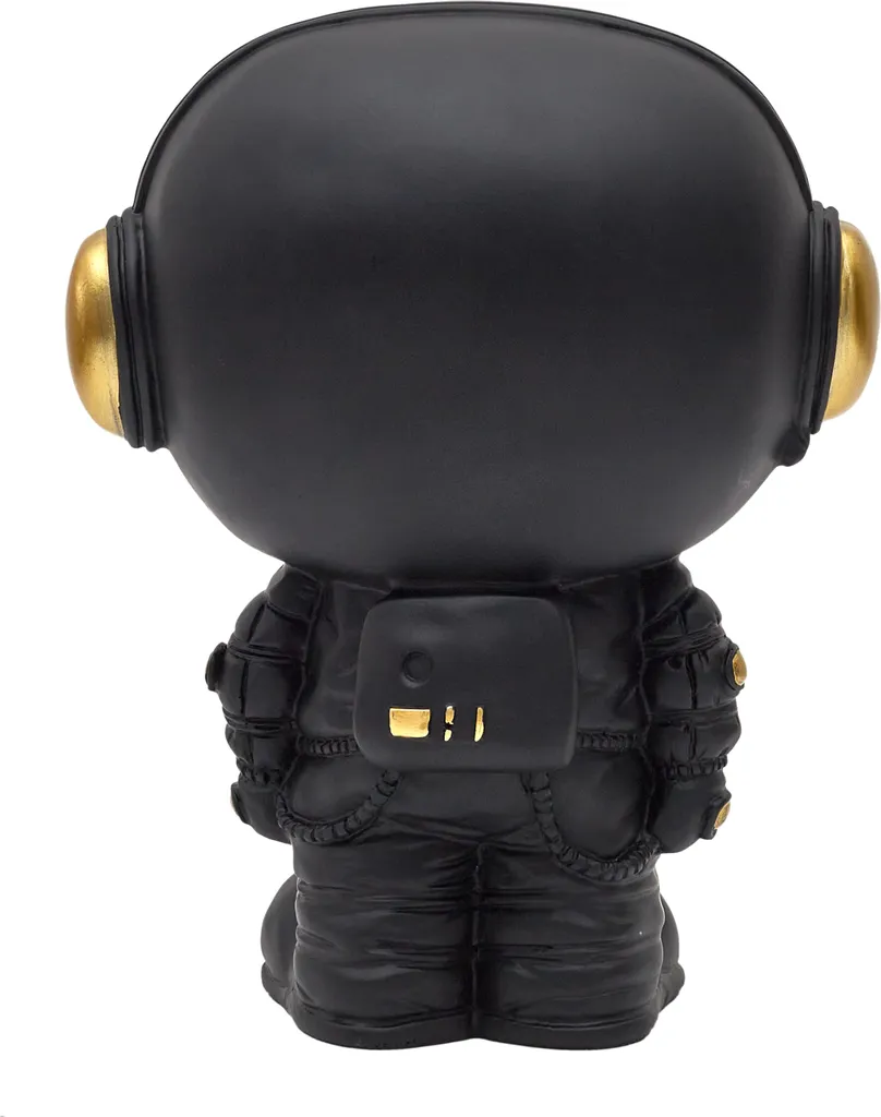 Vide Poche Astronaute Design Noir - Objet de Décoration Original - 3