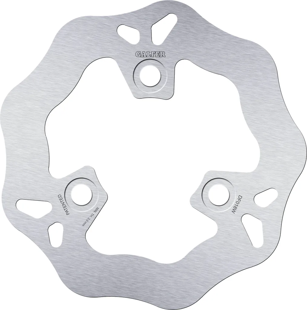 Disque de frein anti-vibration avant 158mm pour scooter Kymco Curio