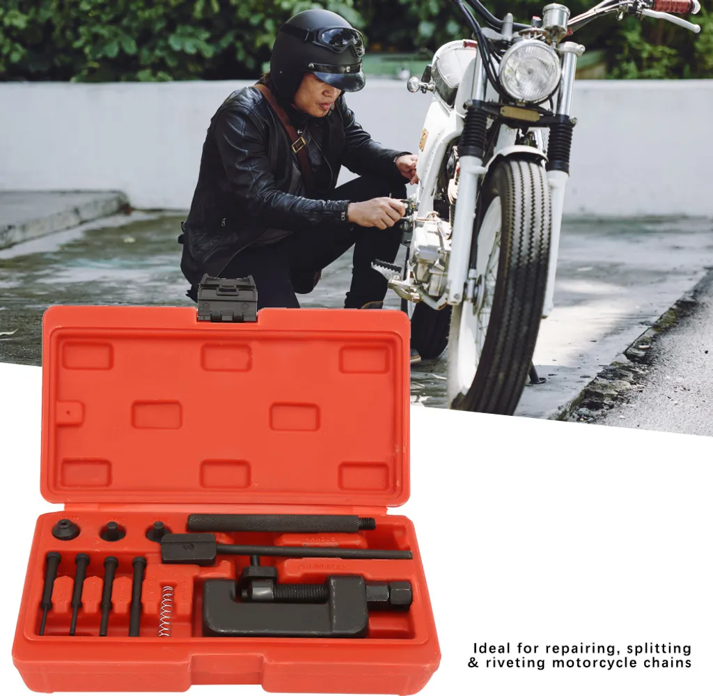 Rive-chaîne moto pour remplacer facilement une transmission usée - 7