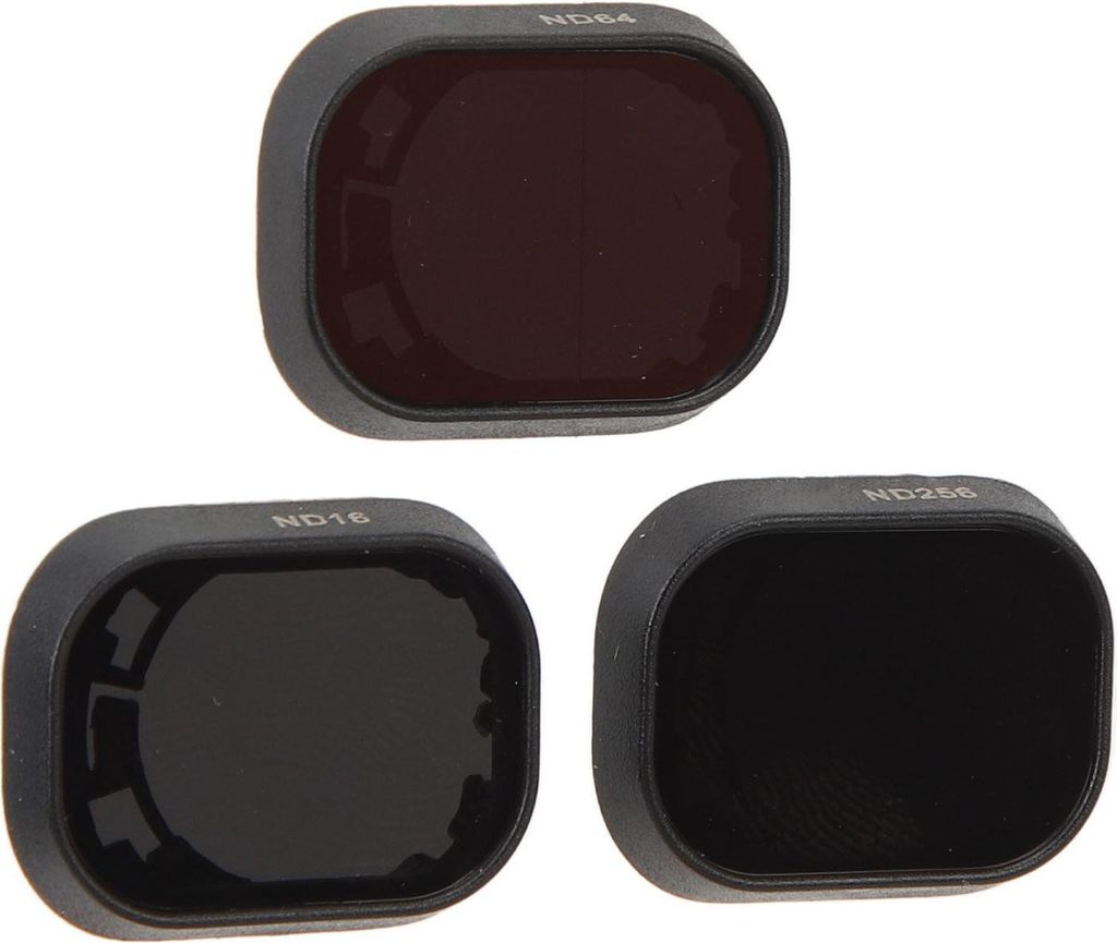 3-in-1-Drohnen-ND-Filterset ND16 ND64 ND256, optisches Glas, mehrfach beschichtet, Neutraldichte für Mini 4 Pro
