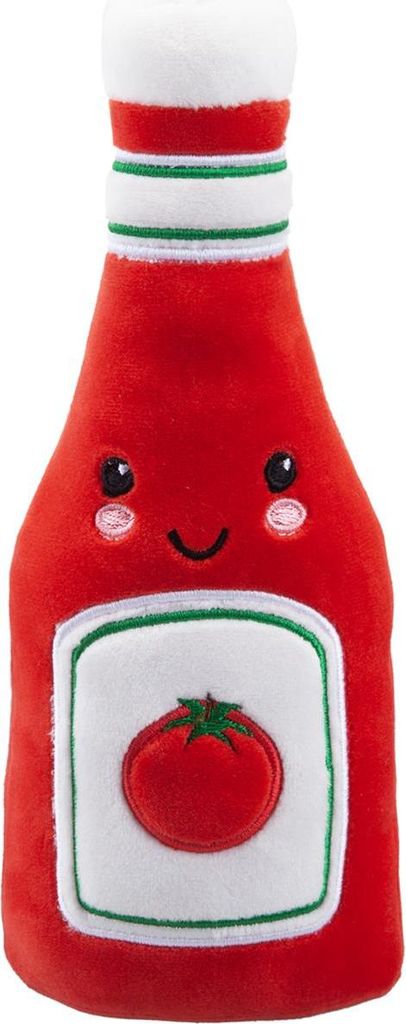 SOFTLINGS Food Plüsch FAST FOODIES, Ketchup, 16 cm Produktbild 