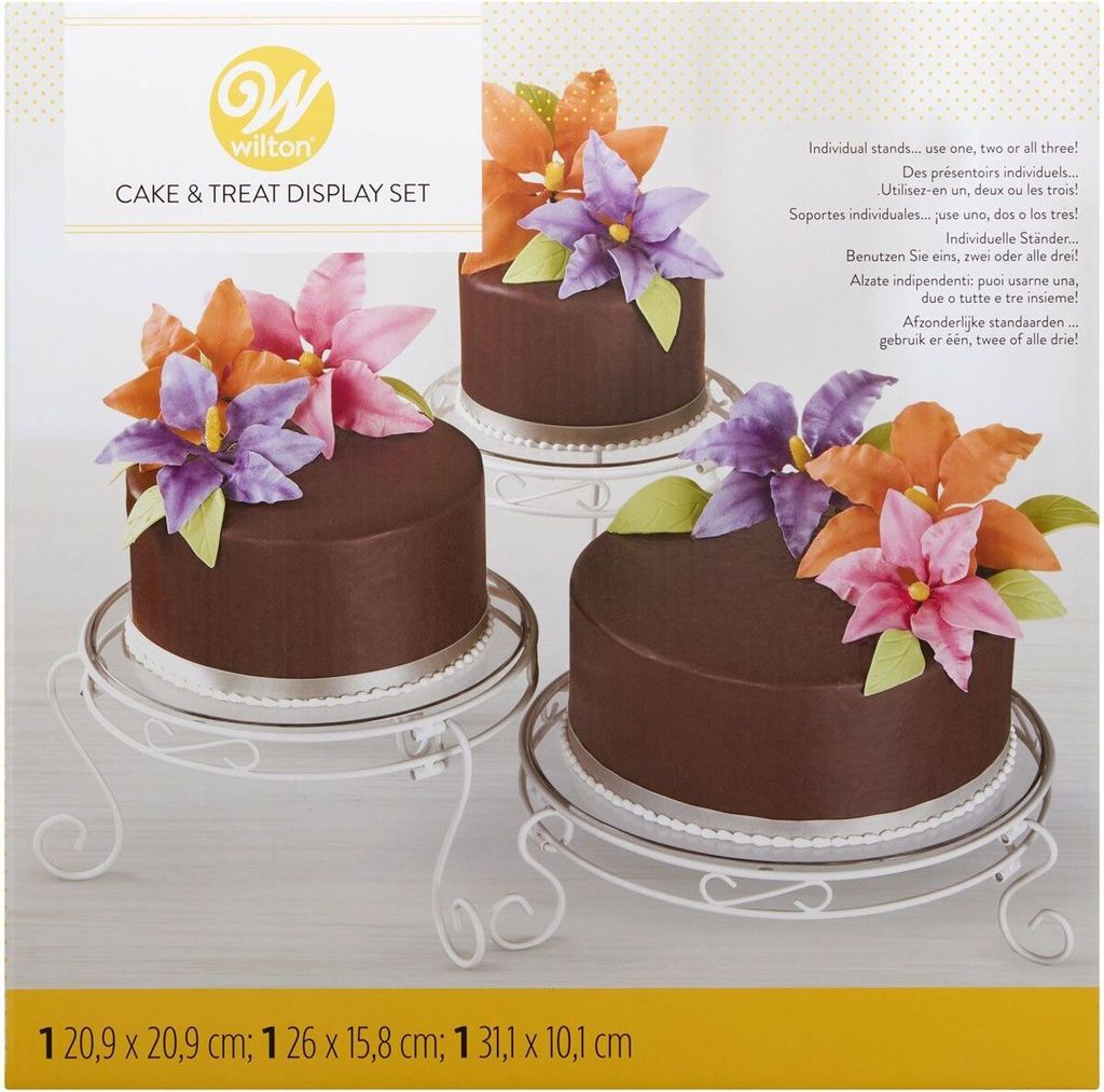 Wilton Cakes and Treats Display Set - Kuchenständer - Tortenständer - Set