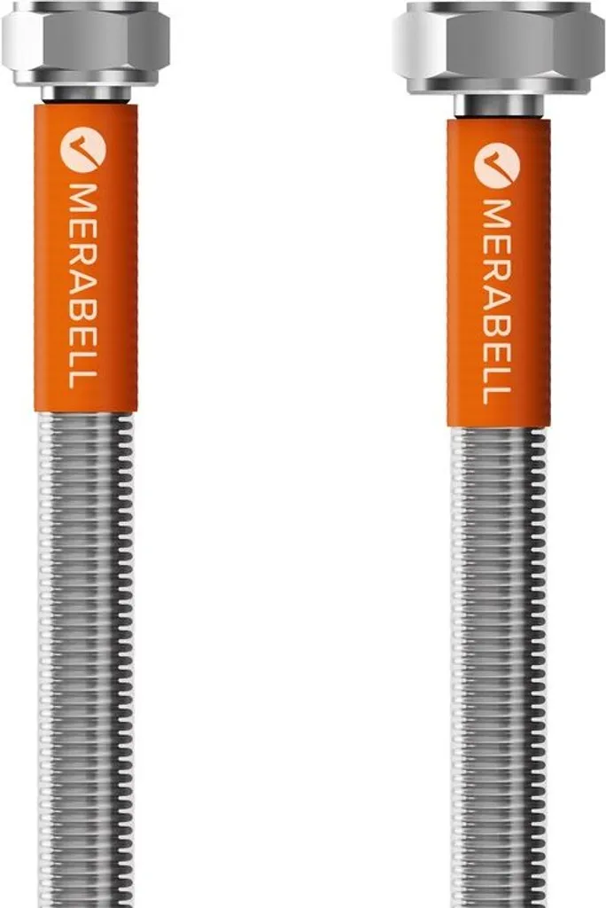 Flexible anti-fuite Merabell Aqua G3/8"-G1/2" 50 cm pour robinet