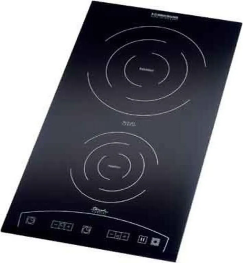 Plaque de cuisson 2 zones pour petite cuisine Domino Vitrocéramique