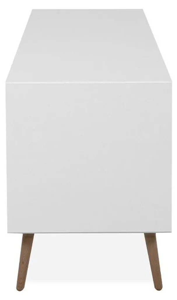Meuble TV 3 Abattants L175 cm ARONA par CALICOSY - Design Industriel - 8