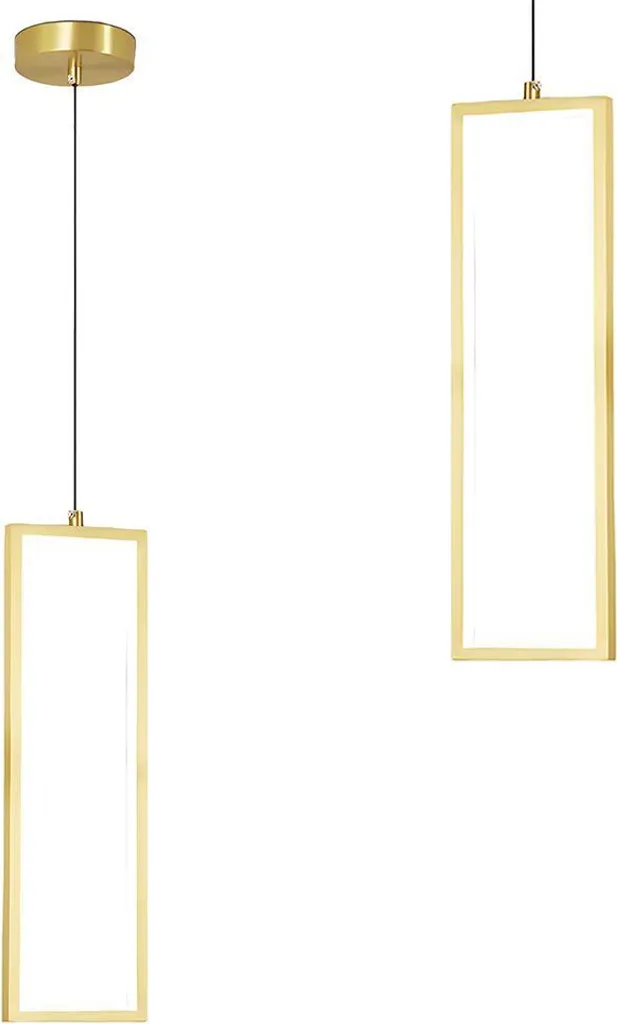 Éclairage Suspendu Toolight LHJ084-1CP Gold pour Table à Manger Chic