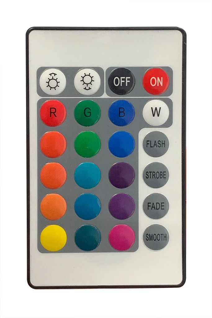 8 seasons - Fernbedienung für LED Leuchtmittel, remote for LED light bulb, White