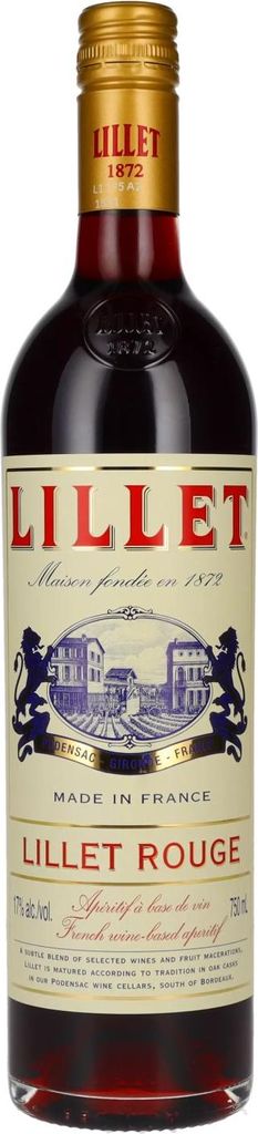 Lillet Rouge 17% 0,75L Immagine del prodotto 