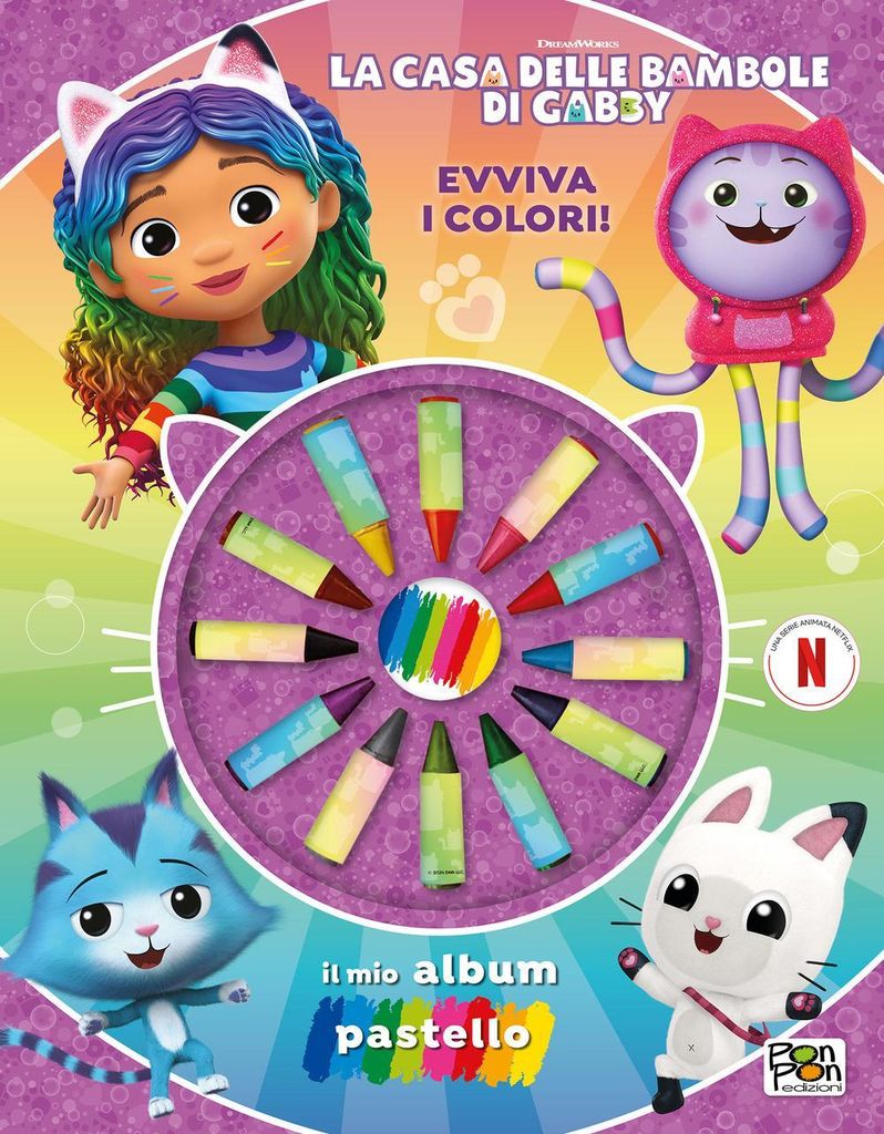 Capiotto, L: Evviva i colori! La casa delle bambole di Gabby