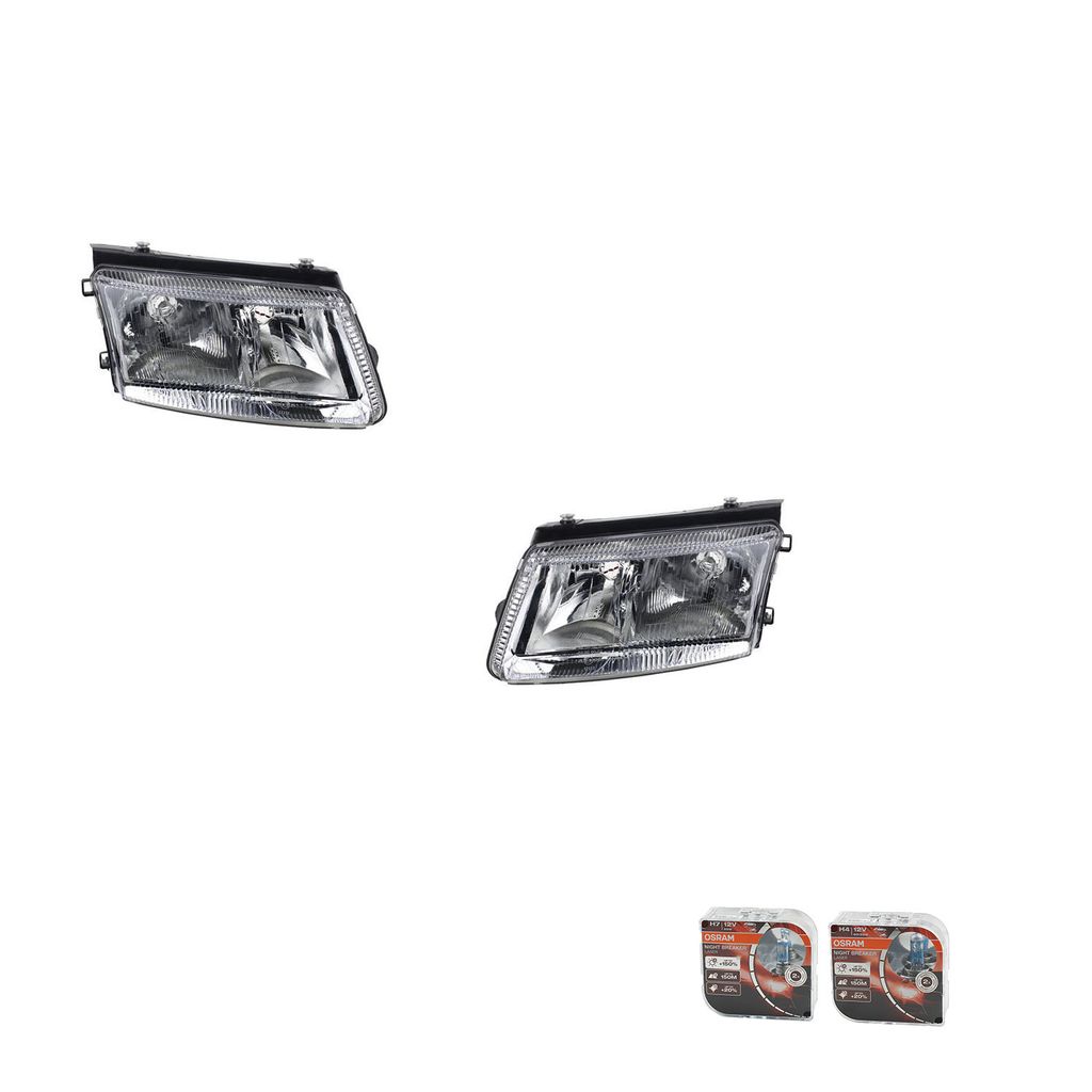 Johns, Scheinwerfer Osram Night Breaker Laser passend für VW Passat 3B 96-00 SatzLi. Re 3B0941017M 3B0941018M