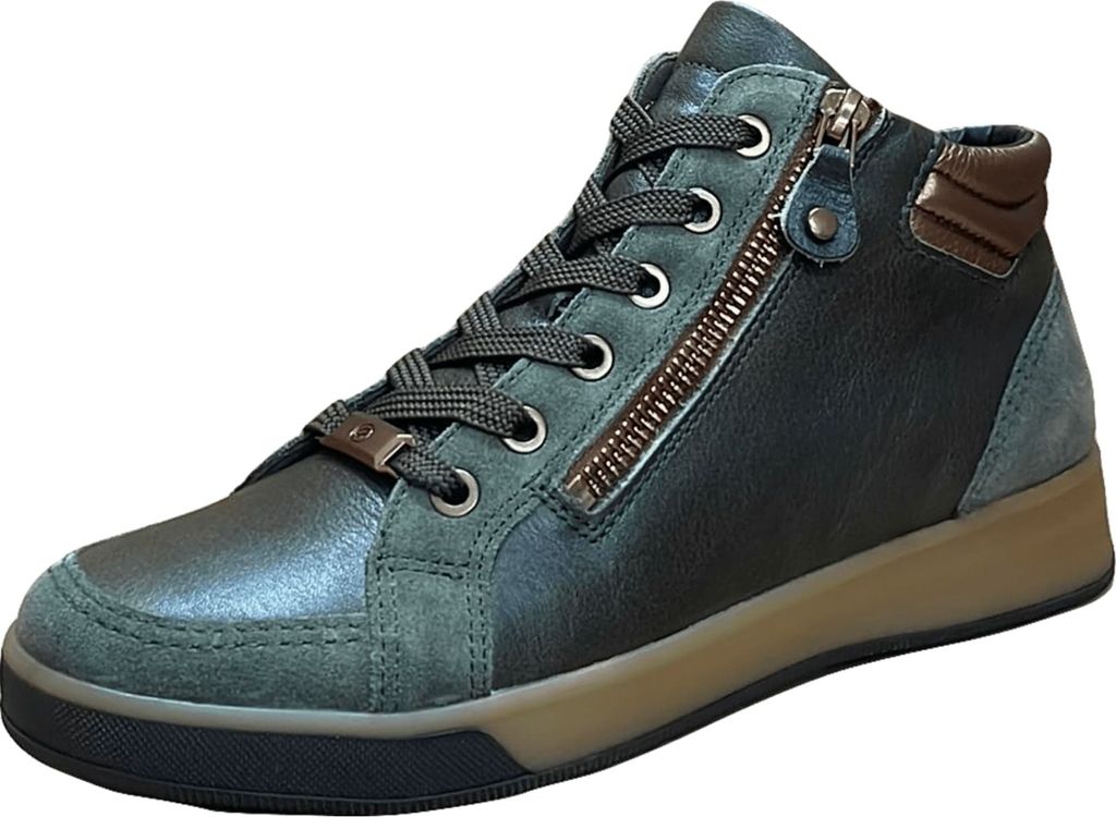 Ara ROM Damen Schnürstiefelette in Grün, Größe 5.5 Produktbild 19