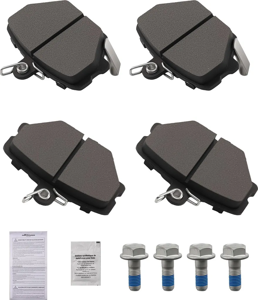 Plaquettes de frein avant pour Smart City-Coupe 450 modèles 1998 à 2004