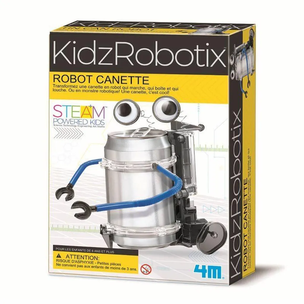 Jeu éducatif Robot Canning Kit de recyclage et construction scientifique