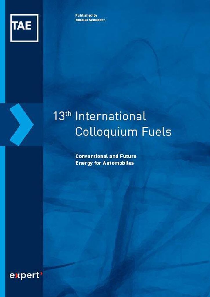 13. Internationales Kolloquium Kraftstoffe