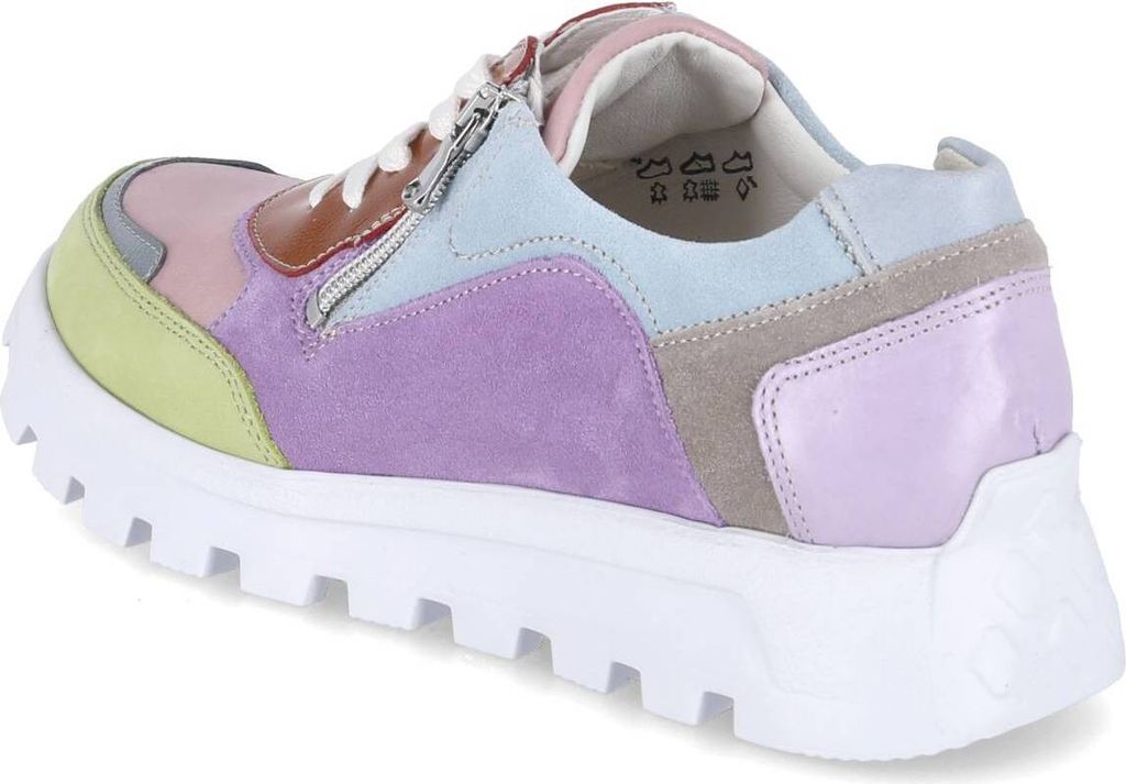 Waldläufer Damen Low Sneaker H-AJALA Mehrfarbig Leder Produktbild 12