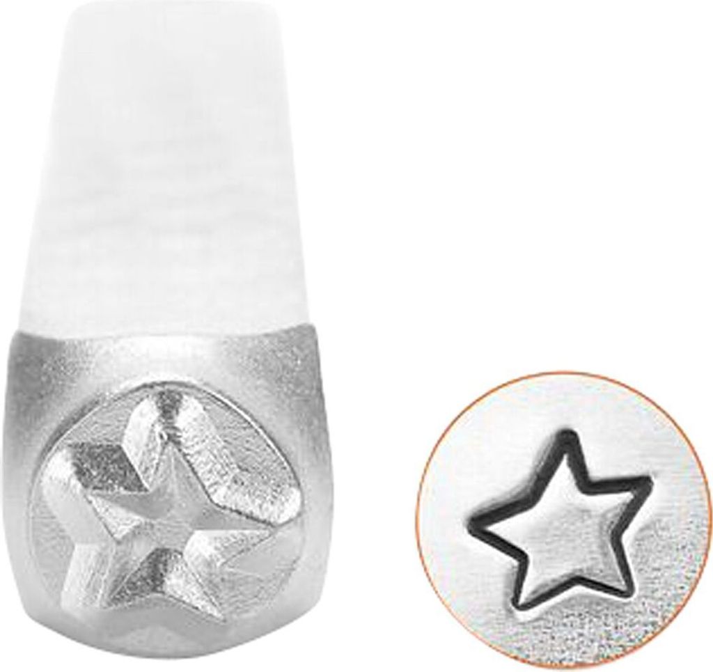 Sternstanze für Metallgravur - 3 mm