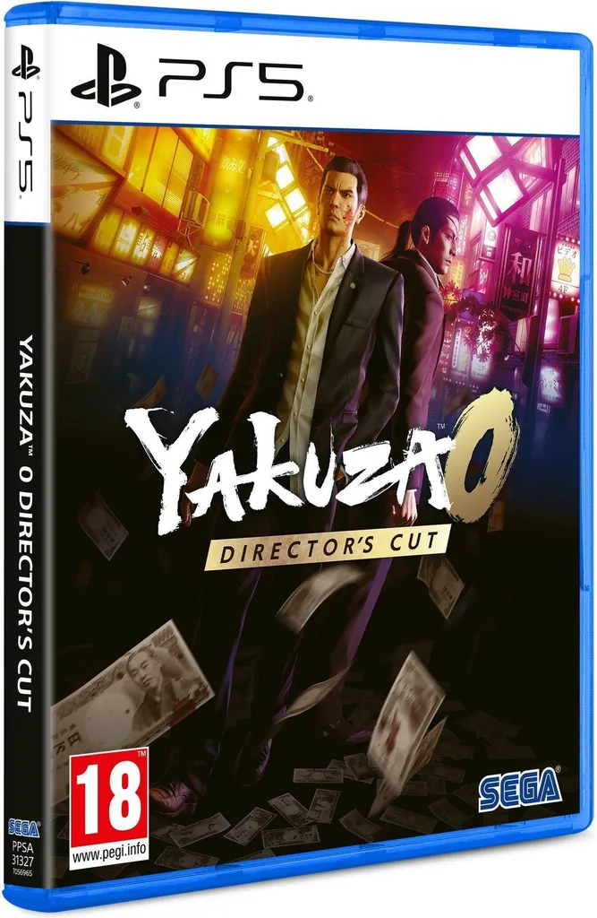 Jeu PS5 Yakuza 0 Director's Cut - Version Physique Edition Définitive