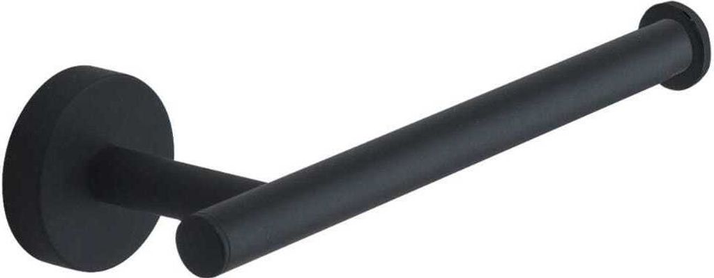 Papierrollenhalter für Wandmontage in Schwarz | Violetta