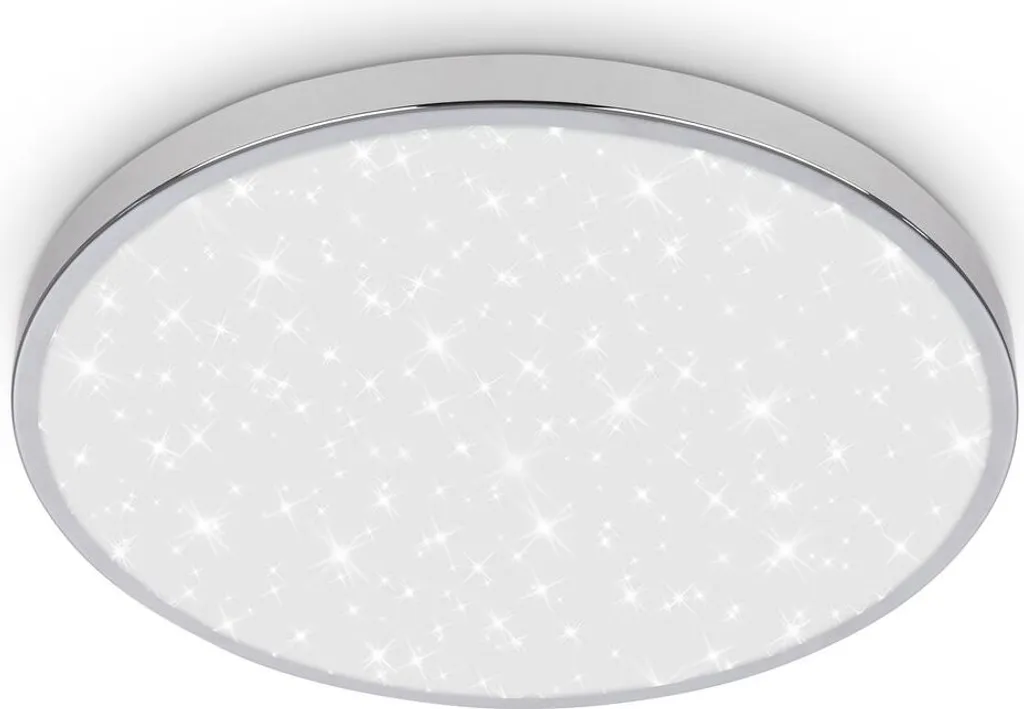 Lampada Soffitto Bagno LED Briloner TAK IP44 4000K Cielo Stellato