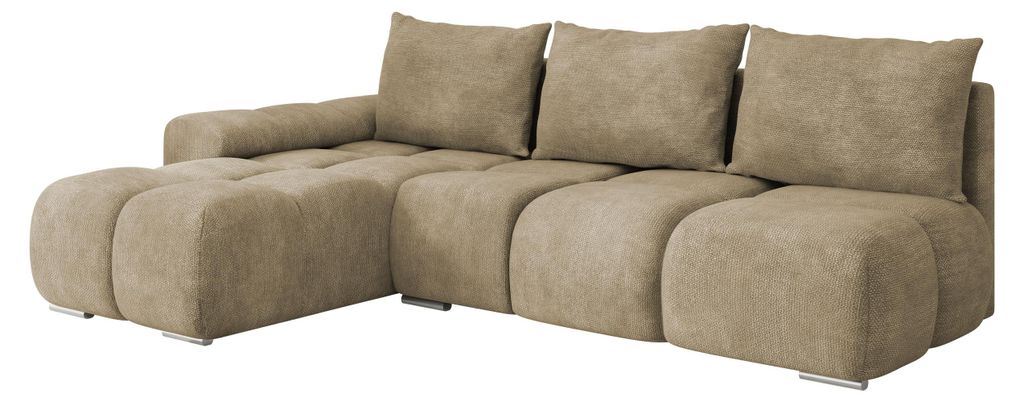 MIRJAN24 Ecksofa Bestii, mit Schlaffunktion und Bettkasten, L-Form Sofa (Lumo 30, Ecksofa: Links)
