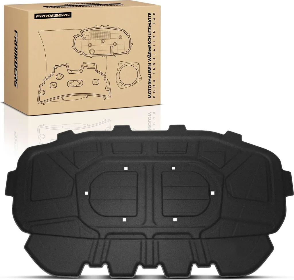 Tapis d'isolation thermique capot moteur Audi Q7 4LB 3.0L 3.6L et 4.2L