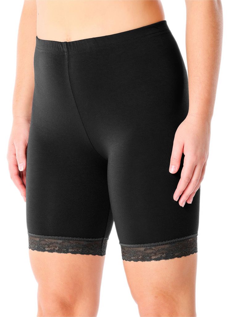 Leggings courts pour femme Merry Style avec dentelle, Image du produit 