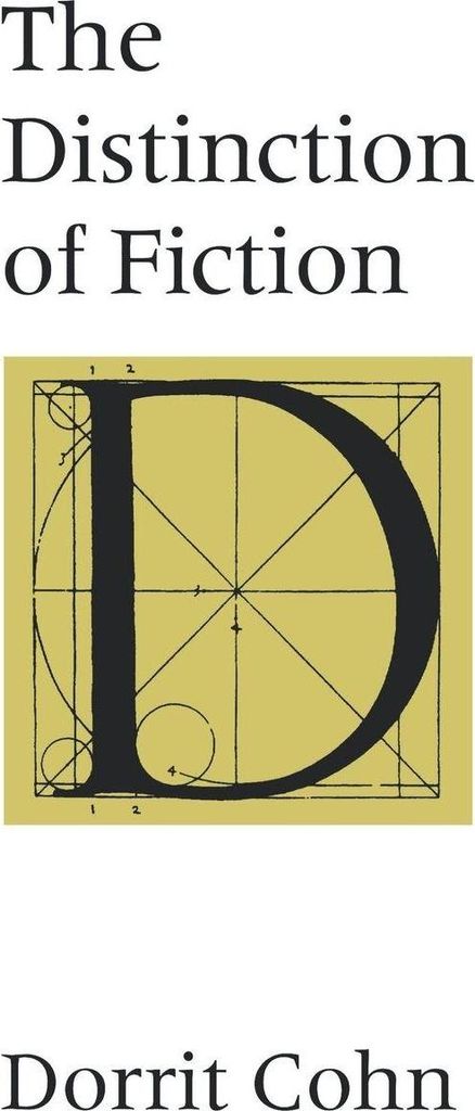 The Distinction of Fiction von Cohn, Prof Dorrit Book