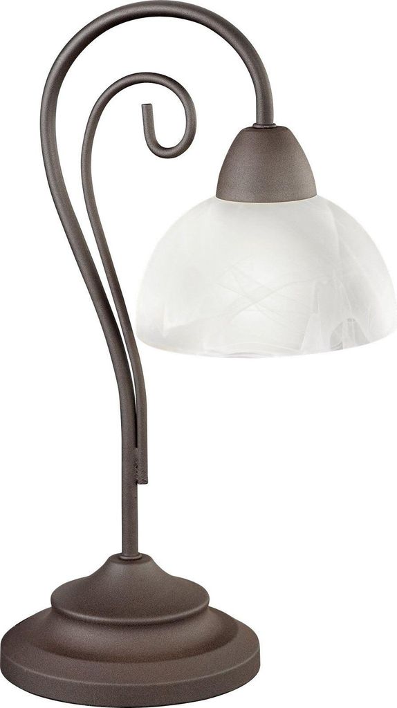 Stolová lampa so skleneným tienidlom vo vidieckom štýle, Obrázok produktu 
