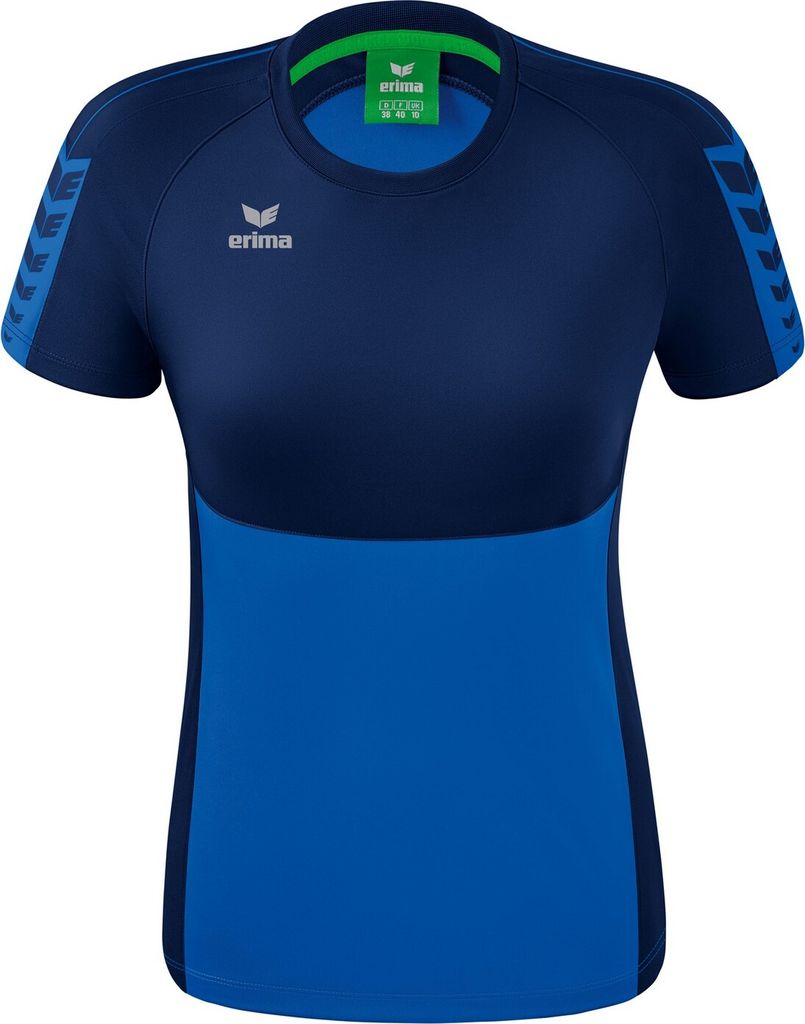 Erima Six Wings T-Shirt Damen - New Royal / New Navy