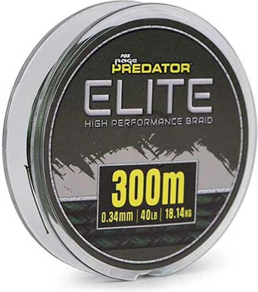 Tresse de pêche carnassier Fox Rage Predator Elite 300 M Noir - 3