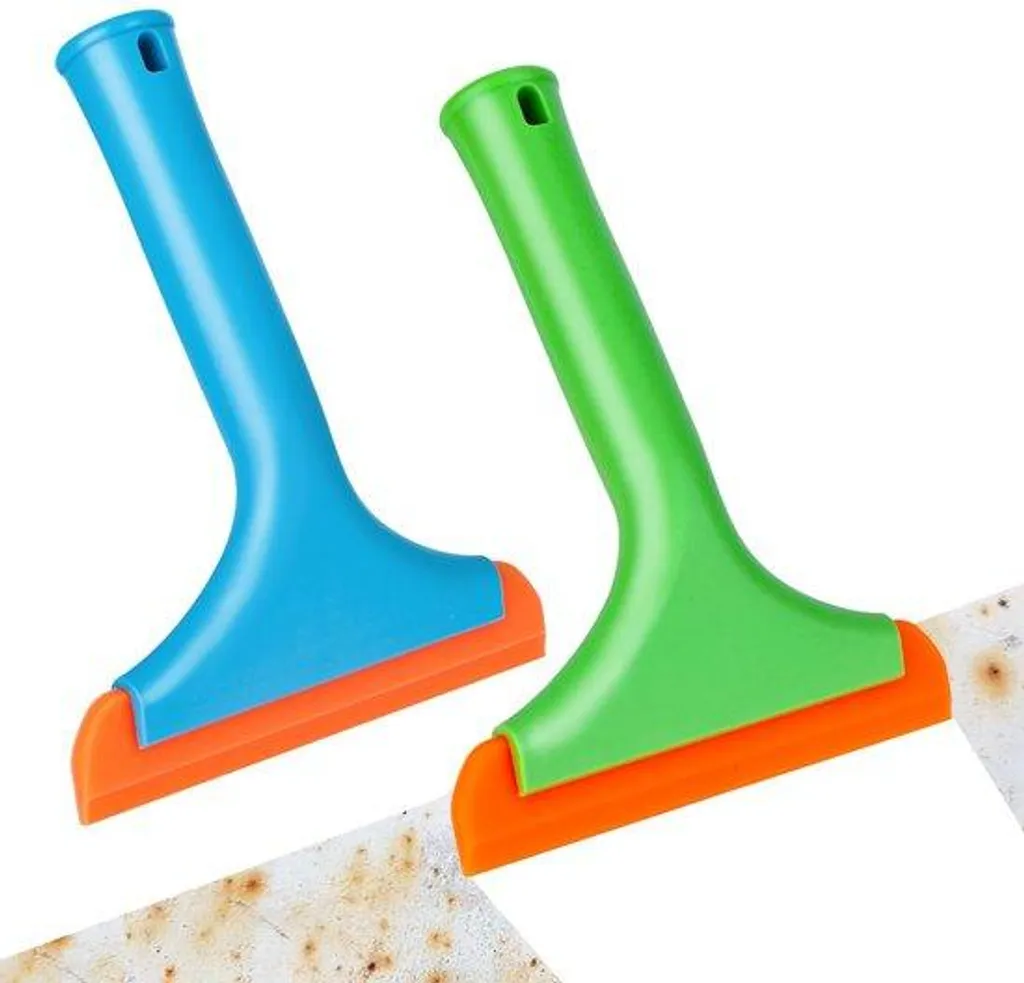 Raclette silicone pour pare-brise auto et vitres de cuisine lot de 2
